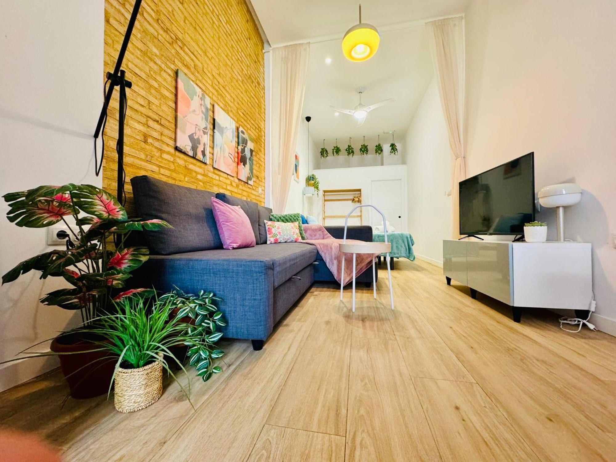 Relaxing Beachside Cabanyal Loft Valencia Exterior photo